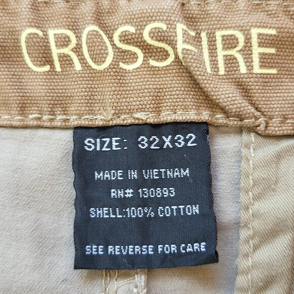 EUC Crossfire Men's Khaki Pants 32W/32L - Picture 4 of 4